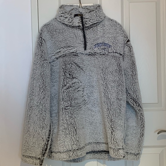 George Brown College Fleece Sweater - Picture 2 of 8